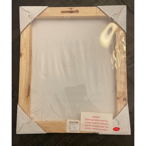 New-Chesapeake Bay 10x12 Grandma's Place Stretched Canvas Frame - Picture 2 of 4